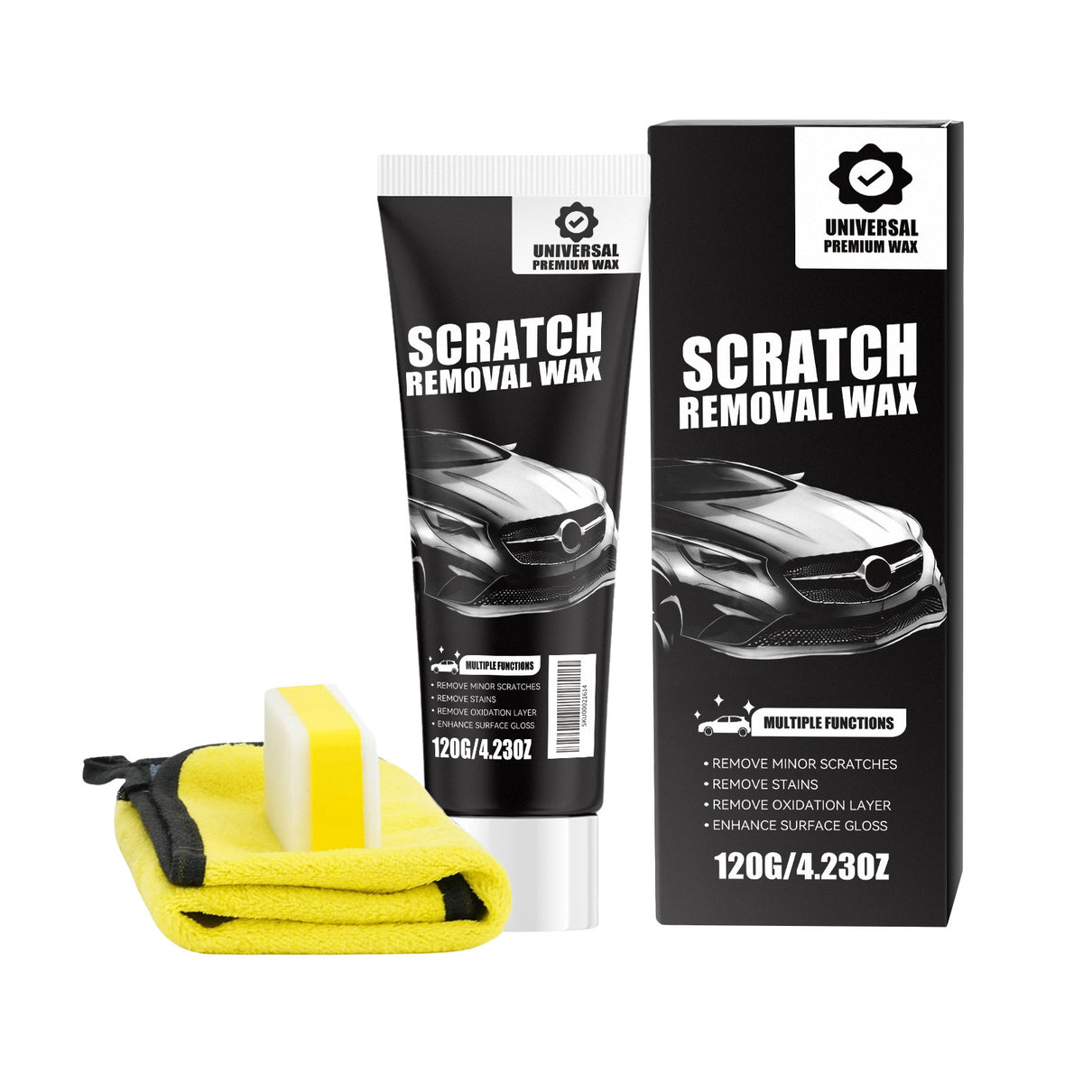 Scratch Eraser: Deep Repair Wax for Car Paint Scratches