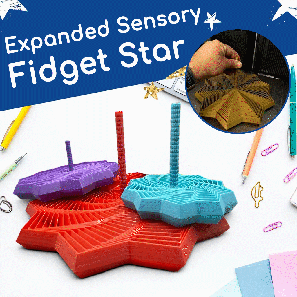 🎁 LIMITED DEAL: Expanded Sensory Fidget Star-🎁 Your Perfect Stress-Relief Companion ✨
