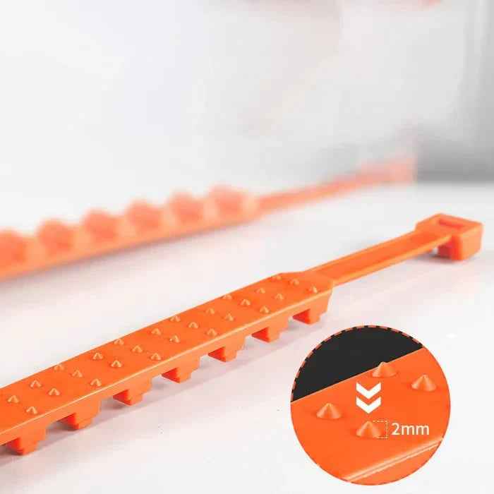 🔥2025 Winter Hot Sale🔥Universal Reusable Anti-skid PE Tire Chains