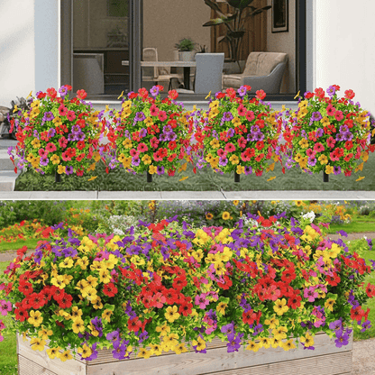 Last Day Promotion! 🔥UV & Waterproof Artificial Flower Decor ✅