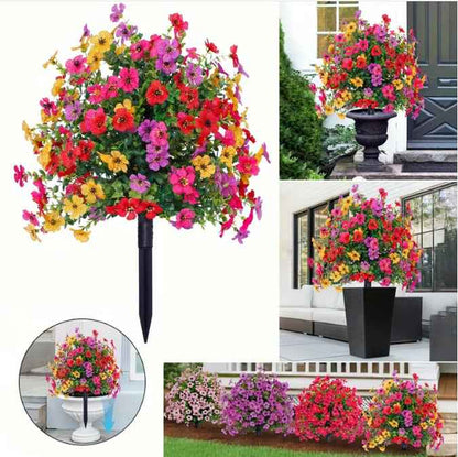 Last Day Promotion! 🔥UV & Waterproof Artificial Flower Decor ✅