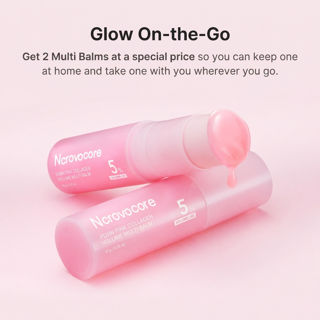 LAST DAY - BUY 2 GET 1 FREE💜Pink Collagen Volume Multi Balm