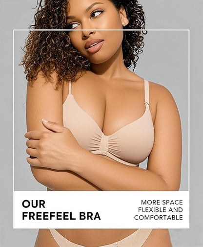 🏆Flash Sale⚡Women's Full Coverage Non-Padded Wireless Sculpt Bra