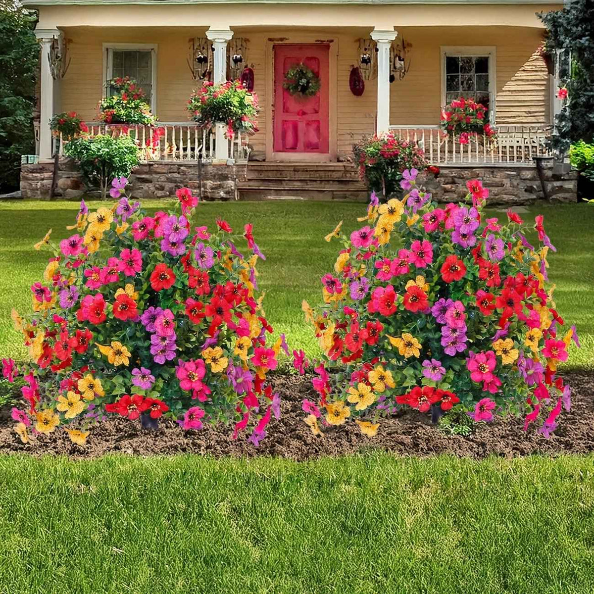Last Day Promotion! 🔥UV & Waterproof Artificial Flower Decor ✅