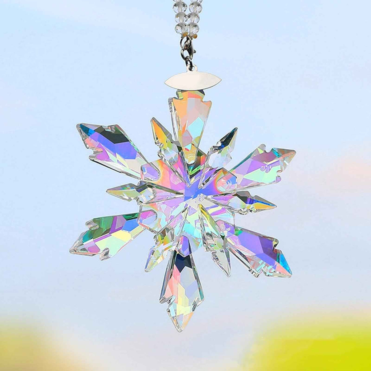 🎅2025 Most Popular Christmas Gift 🎉Crystal Snowflake Suncatcher Christmas Ornament