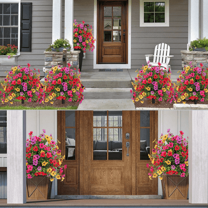 Last Day Promotion! 🔥UV & Waterproof Artificial Flower Decor ✅