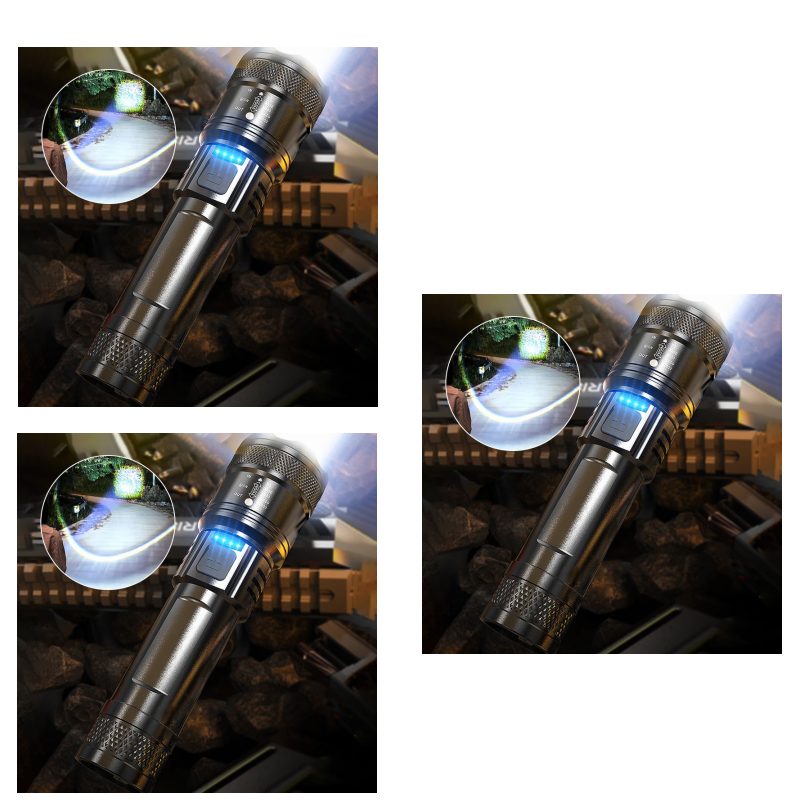 🔦 Super Bright Zoomable Flashlight