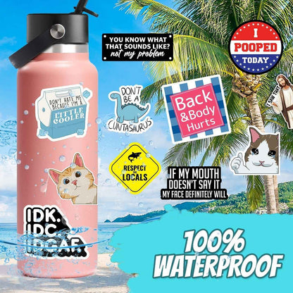 🔥Funny Saying Stickers
