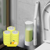 🔥Toilet brush*1+36PCS Refills (LEMON)