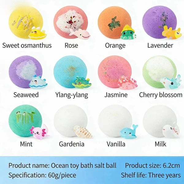 🔥🔥 2026 Best Seller 🛁 Fun & Natural Bath Bombs for Kids ✨
