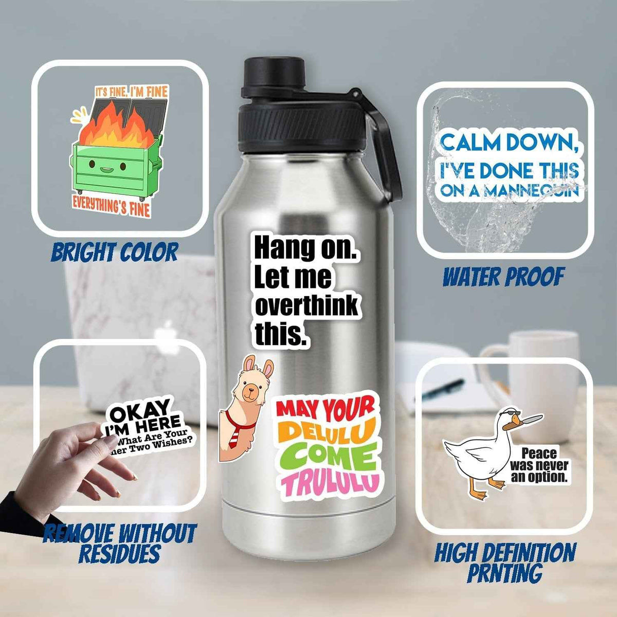🔥Funny Saying Stickers