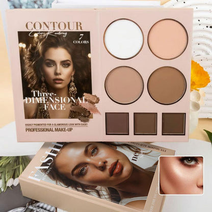 🏆#1 Bestselling - 24-Color Eyeshadow Palette - 5-Layer Book-Style Makeup Palette