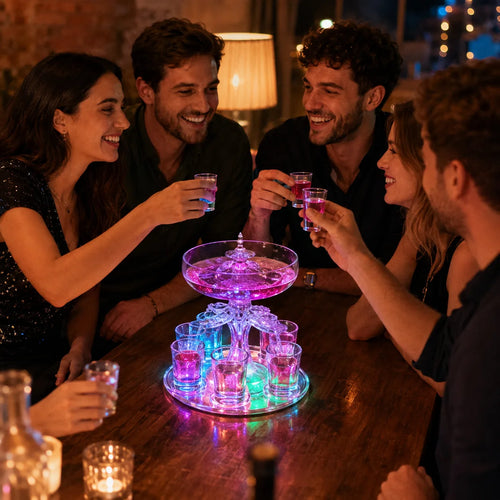 🔥40% OFF Today! 6-Shot Party Beverage Dispenser with Glasses